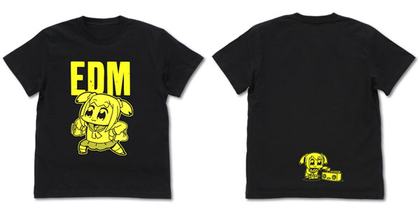 COSPA Pop Team Epic EDM T-shirt Glow-in-the-Dark Ver./BLACK-M