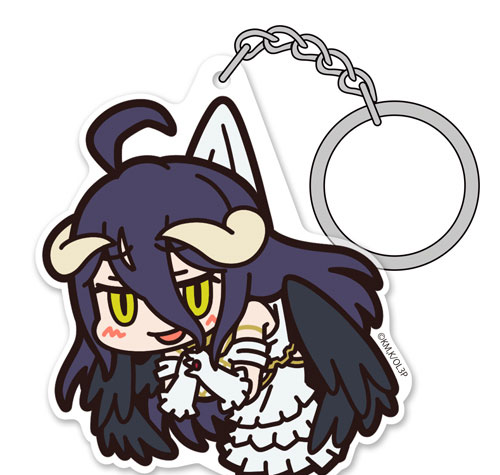 COSPA Overlord III Albedo Acrylic Pinched Keychain Bild 1