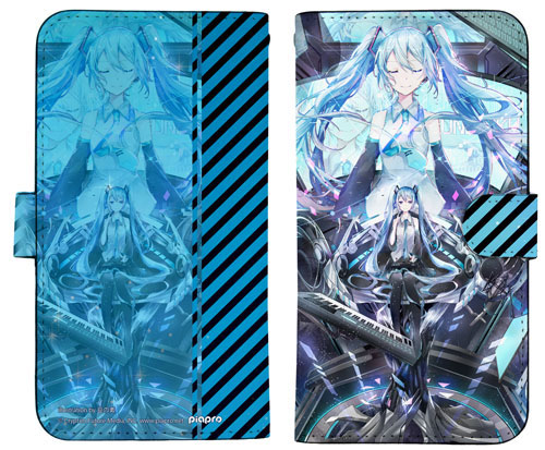 COSPA Hatsune Miku Circulator Book-style Smartphone Case 158