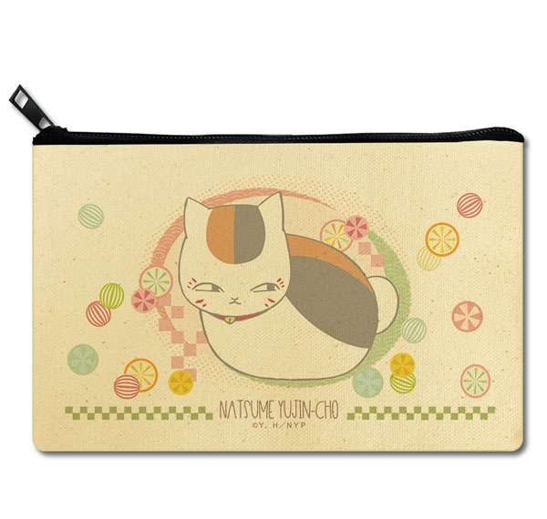 License Agent Natsume Yuujinchou Flat Pouch Design 01 (Nyanko Sensei /A) Bild 1