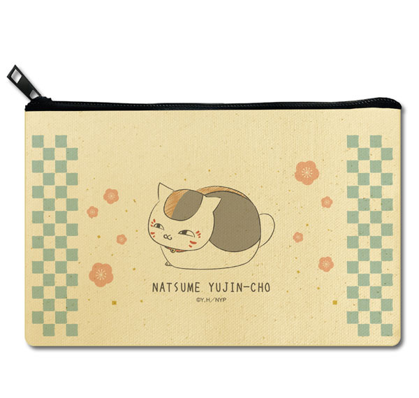 License Agent Natsume Yuujinchou Flat Pouch Design 02 (Nyanko Sensei /B) Bild 1
