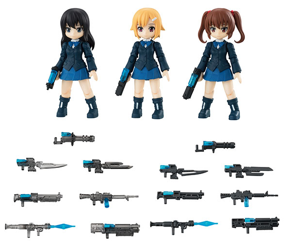 Bandai AQUA SHOOTERS! 01 All 5 Type Set