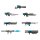 Bandai AQUA SHOOTERS!01 All 5Type Set Bild 5