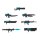 Bandai AQUA SHOOTERS!01 All 5Type Set Bild 6