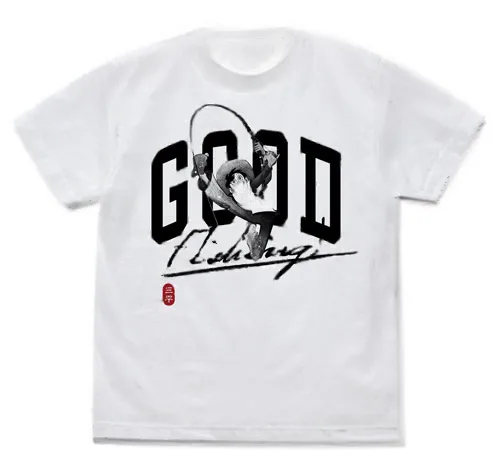 COSPA Tsurikichi Sanpei - Sanpei's Good Fishing! T-shirt/WHITE-XL