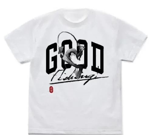 COSPA Tsurikichi Sanpei - Sanpei's Good Fishing! T-shirt/WHITE-XL รูปภาพ 1