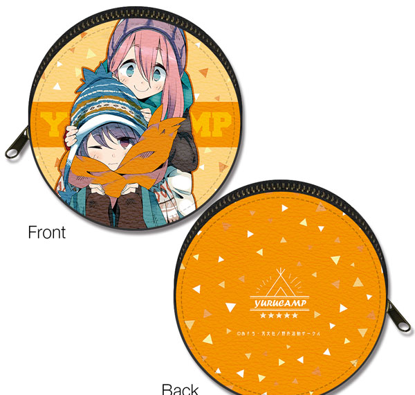 License Agent Yuru Camp Marutto Leather Case Ver.2 Design 01 (Nadeshiko Kagamihara & Rin Shima /A) รูปภาพ 1