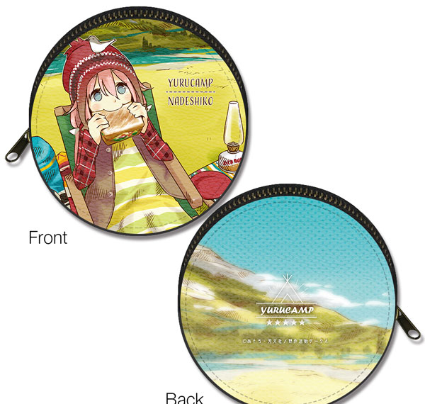 License Agent Yuru Camp Marutto Leather Case Ver.2 Design 03 (Nadeshiko Kagamihara) รูปภาพ 1