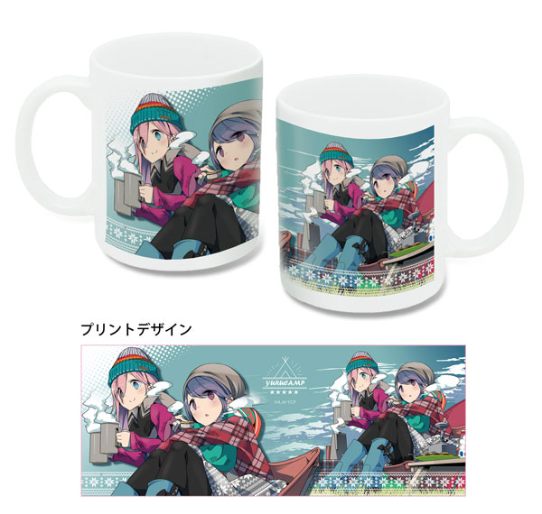 License Agent Yuru Camp Mug Design 01 (Nadeshiko Kagamihara & Rin Shima) Bild 1