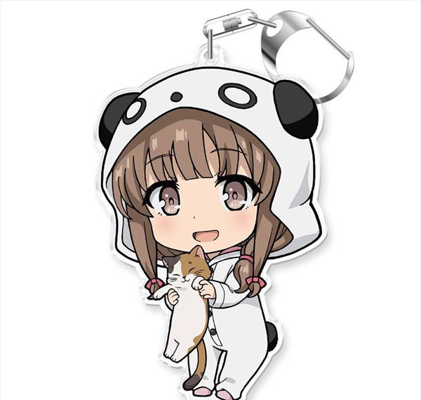 Azu Maker Seishun Buta Yarou wa Bunny Girl Senpai no Yume wo Minai PuniColle! Keychain Kaede Azusagawa รูปภาพ 1