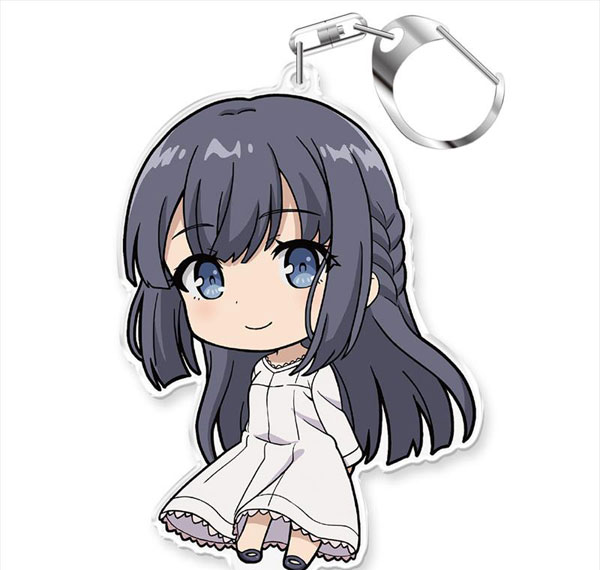 Azu Maker Seishun Buta Yarou wa Bunny Girl Senpai no Yume wo Minai PuniColle! Keychain Shoko Makinohara รูปภาพ 1
