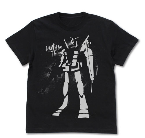 COSPA Mobile Suit Gundam White Thing of The Union T-shirt /BLACK-XL รูปภาพ 1