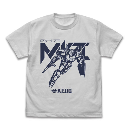 COSPA Mobile Suit Zeta Gundam Gundam Mk-II T-shirt /LIGHT GRAY-L 图片 1