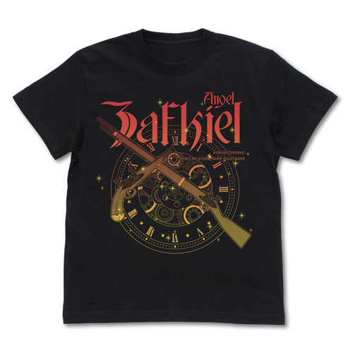 COSPA Date A Live III Kurumi Tokisaki "Zaphkiel" T-shirt/BLACK-M