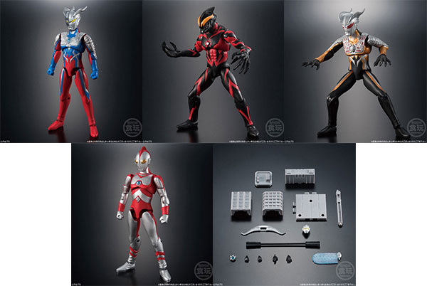 Bandai SHODO Ultraman VS 6 All 5Type Set