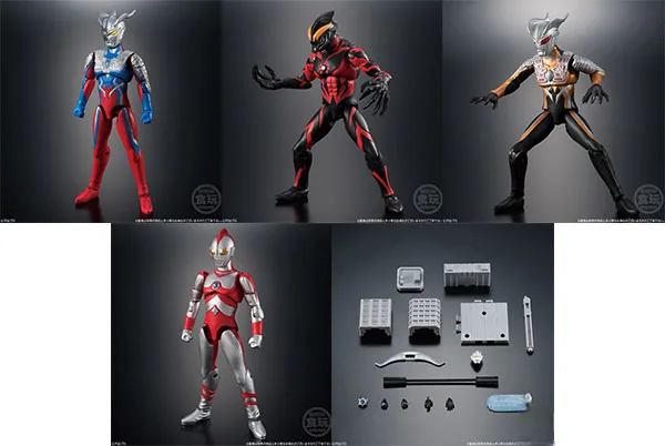 Bandai SHODO Ultraman VS 6 All 5Type Set Bild 1