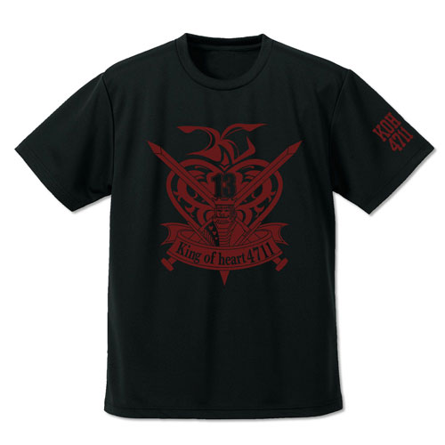 COSPA Mobile Fighter G Gundam King of Heart Dry T-shirt /BLACK-XL 图片 1