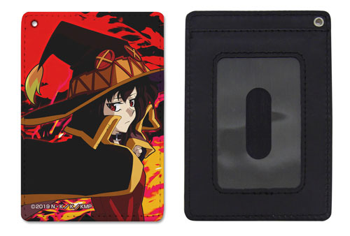 COSPA Movie KonoSuba: God's Blessing on this Wonderful World! Kurenai Densetsu Megumin Full Color Pass Case รูปภาพ 1