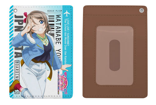 COSPA Love Live! Sunshine!! You Watanabe Full Color Pass Case Over the Rainbow