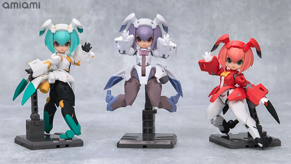 MegaHouse Desktop Army F-606s Nabbit Ssiters All 3Types Set 圖片 1