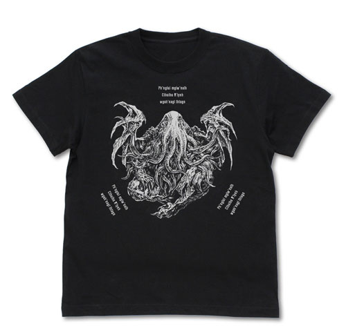 COSPA Miskatonic University Store Cthulhu T-shirt Jun Suemi 2019Ver/BLACK-M รูปภาพ 1