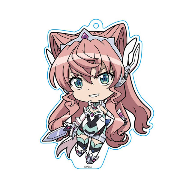 Azu Maker Senki Zesshou Symphogear XV PuniColle! Keychain (w/Stand) Maria Cadenzavna Eve