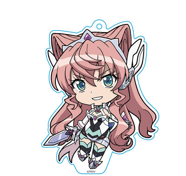 Azu Maker Senki Zesshou Symphogear XV PuniColle! Keychain (w/Stand) Maria Cadenzavna Eve รูปภาพ 1