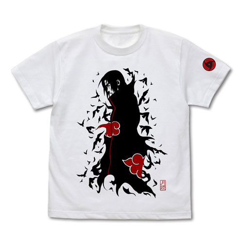 COSPA NARUTO Shippuden Itachi's Tsukuyomi T-shirt /WHITE-M