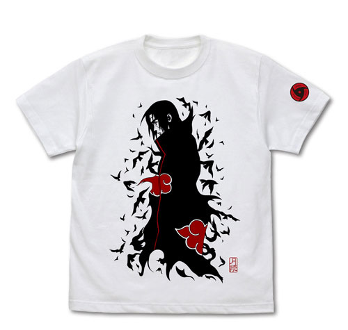 COSPA NARUTO Shippuden Itachi's Tsukuyomi T-shirt /WHITE-M รูปภาพ 1