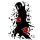 COSPA NARUTO Shippuden Itachi's Tsukuyomi T-shirt /WHITE-XL image 2