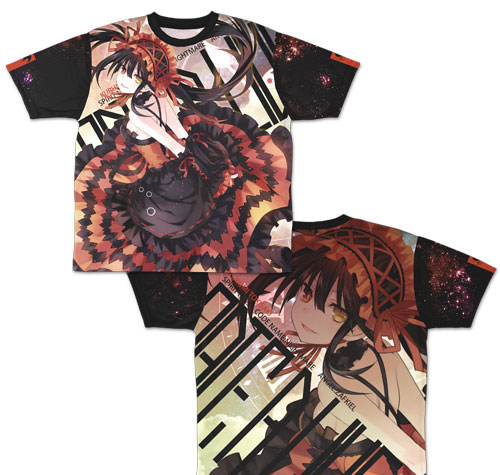 COSPA Date A Live Original ver. Kurumi Tokisaki Double-sided Full Graphic T-shirt Ver.2/M รูปภาพ 1