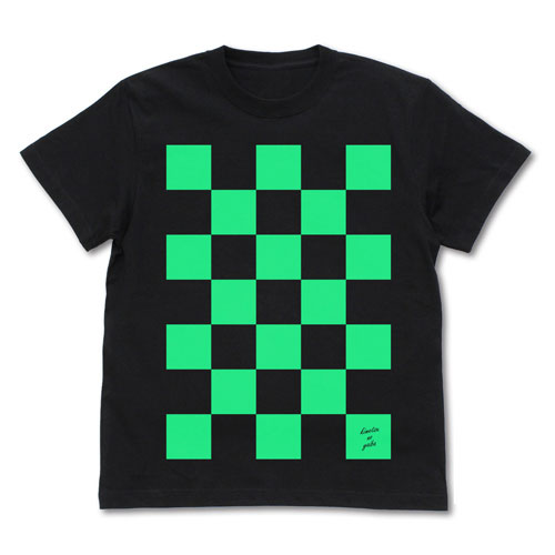 COSPA Demon Slayer: Kimetsu no Yaiba Tanjiro's Haori Pattern Design T-shirt /BLACK-L image 1