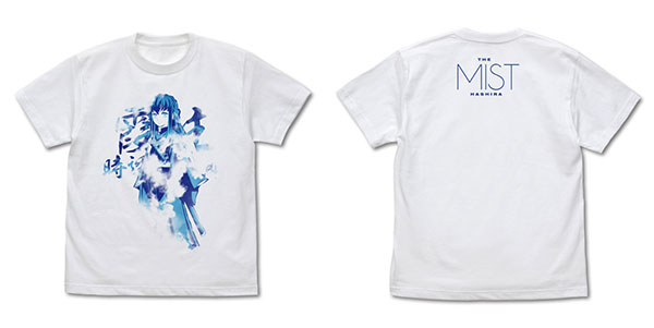 COSPA Demon Slayer: Kimetsu no Yaiba Mist Pillar Muichiro Tokito T-shirt /WHITE-XL