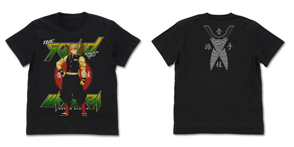 COSPA Demon Slayer: Kimetsu no Yaiba Sound Pillar Tengen Uzui T-shirt /BLACK-S