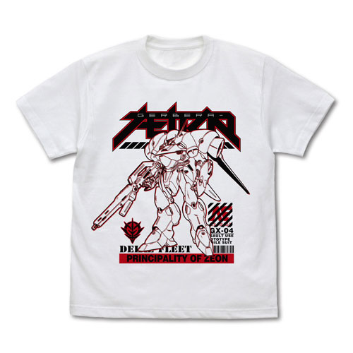 COSPA Mobile Suit Gundam 0083: STARDUST MEMORY Gerbera Tetra T-shirt /WHITE-L imagen 1