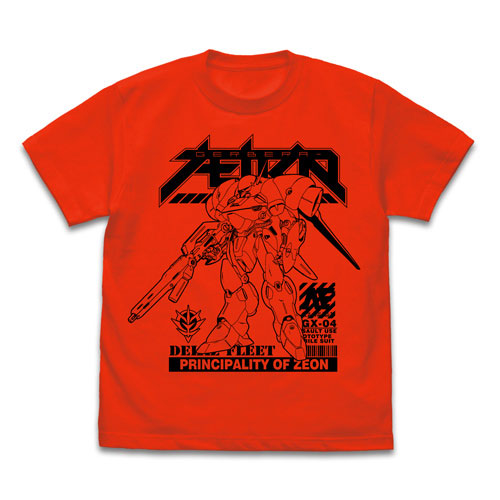 COSPA Mobile Suit Gundam 0083: STARDUST MEMORY Gerbera Tetra T-shirt /HIGH RED-M gambar 1