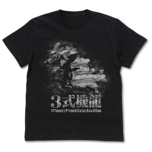 COSPA Godzilla Series Type-3 Kiryu T-shirt /BLACK-S