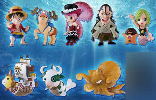 Bandai ONE PIECE Collection Shinkai no Bouken All 11 Normal Types + 1 Secret Type Set