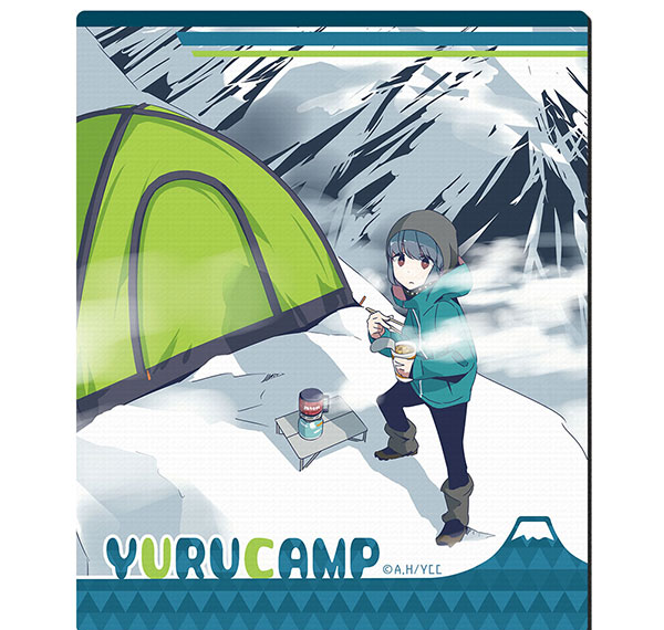 License Agent Yuru Camp Rubber Mouse Pad Ver.2 Design 02 (Rin Shima /B) Bild 1