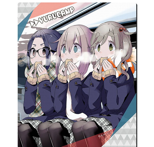 License Agent Yuru Camp Rubber Mouse Pad Ver.2 Design 06 (Group /B) รูปภาพ 1