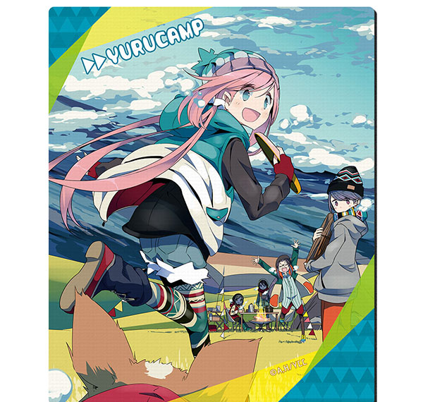 License Agent Yuru Camp Rubber Mouse Pad Ver.2 Design 07 (Group /C) Bild 1