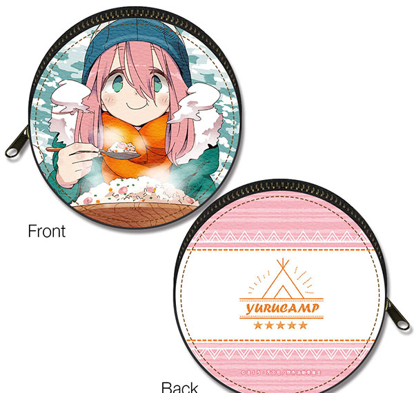 License Agent Yuru Camp Marutto Leather Case Ver.3 Design 01 (Nadeshiko Kagamihara /A) Bild 1