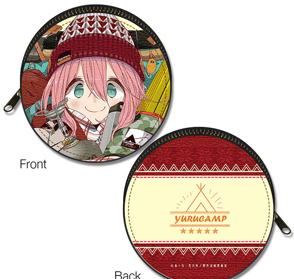 License Agent Yuru Camp Marutto Leather Case Ver.3 Design 02 (Nadeshiko Kagamihara /B) Bild 1