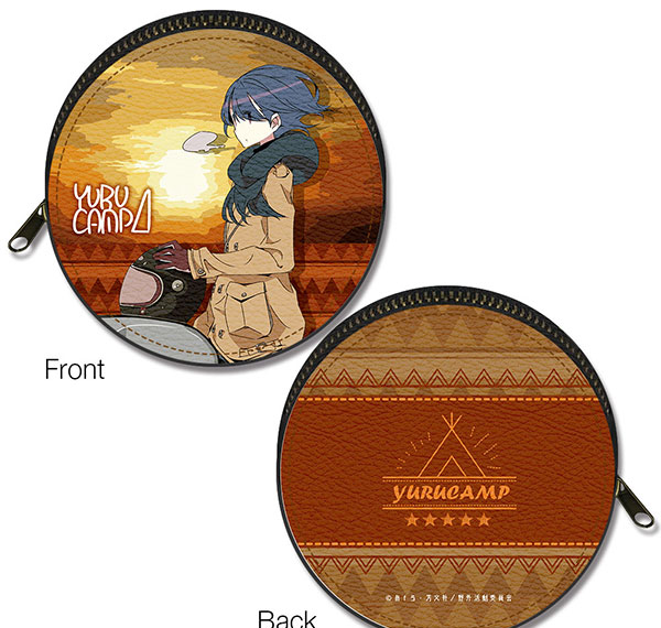 License Agent Yuru Camp Marutto Leather Case Ver.3 Design 05 (Rin Shima /B) รูปภาพ 1