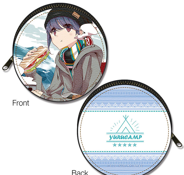 License Agent Yuru Camp Marutto Leather Case Ver.3 Design 06 (Rin Shima /C) Bild 1