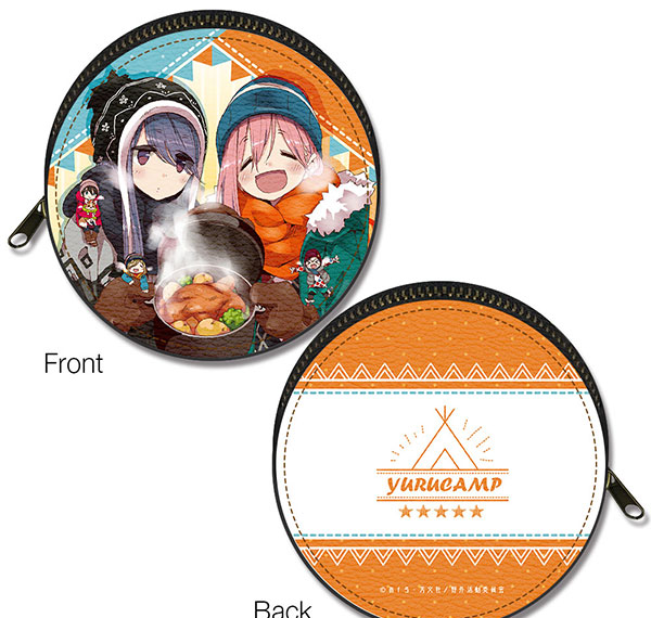 License Agent Yuru Camp Marutto Leather Case Ver.3 Design 07 (Nadeshiko Kagamihara & Rin Shima /A) รูปภาพ 1
