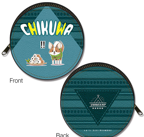 License Agent Yuru Camp Marutto Leather Case Ver.3 Design 09 (Chikuwa) Bild 1