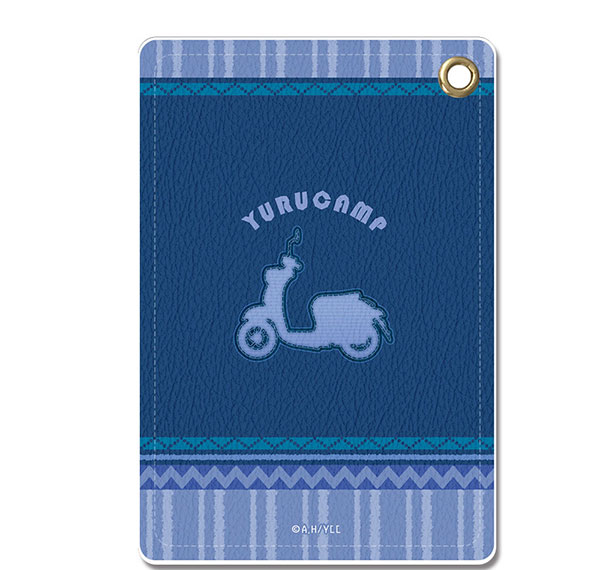 License Agent Yuru Camp Leather Pass Case Ver.2 Design 07 (Motif /A) รูปภาพ 1
