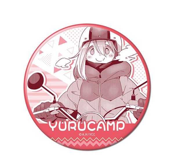License Agent Yuru Camp Tin Badge Design 03 (Nadeshiko Kagamihara /C) รูปภาพ 1
