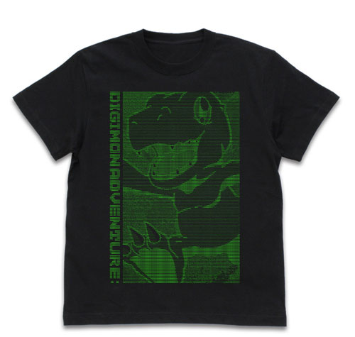 COSPA Digimon Adventure: Agumon Digital Graphic T-shirt /BLACK-M รูปภาพ 1